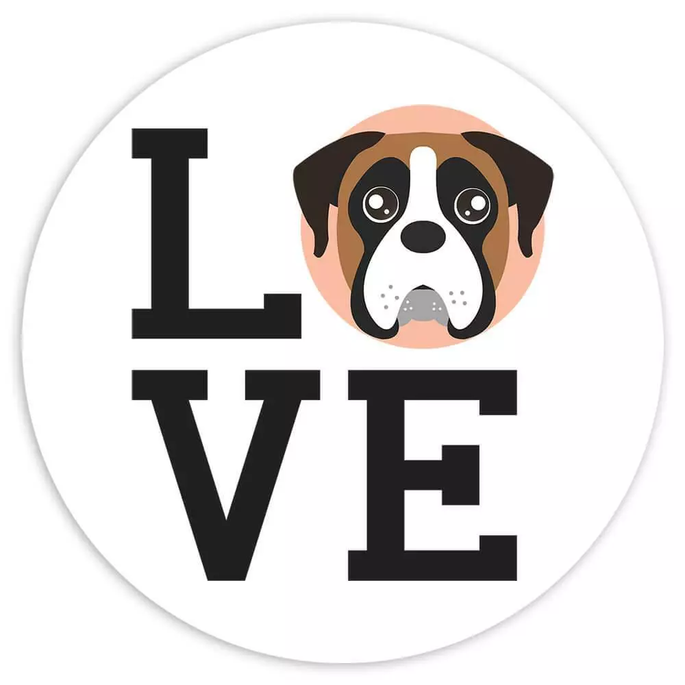 Cartoon boxer dog deals