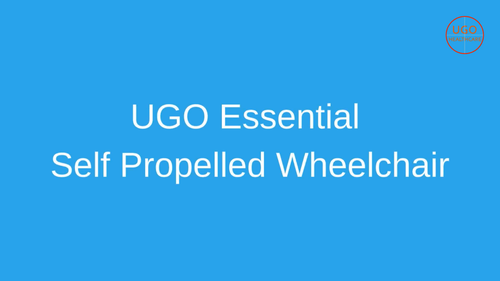 Ugo Essential Folding Self Propelled Wheelchair - Video 1 of 1