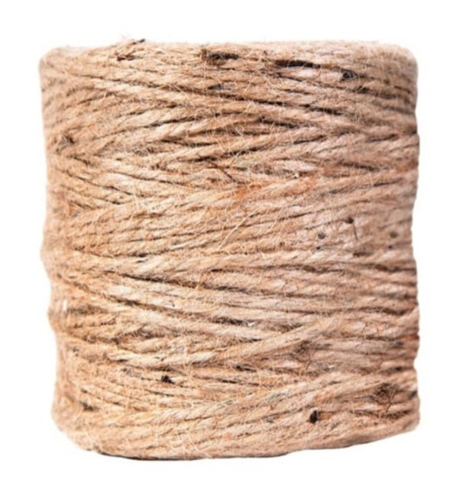 Koch Industries 5480307 Jute Twine, 3Ply x 520 ft. Tube Garden String