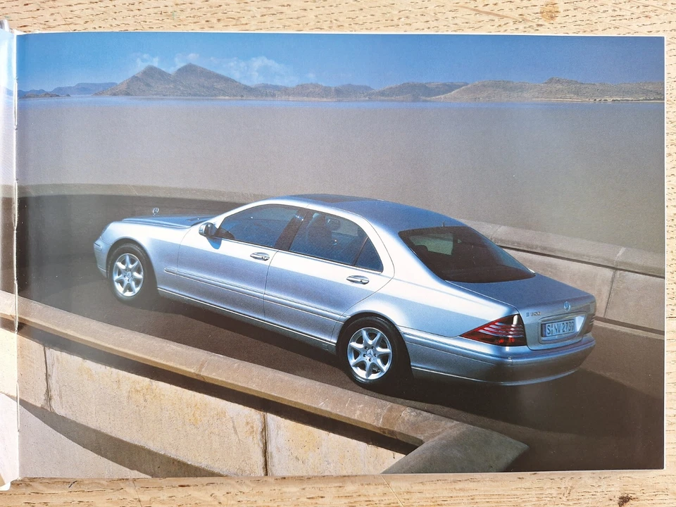 MERCEDES CLASSE S 2002-2003 BROCHURE CARTONNEE 84 PAGES TEXTE Français - Photo 3/4