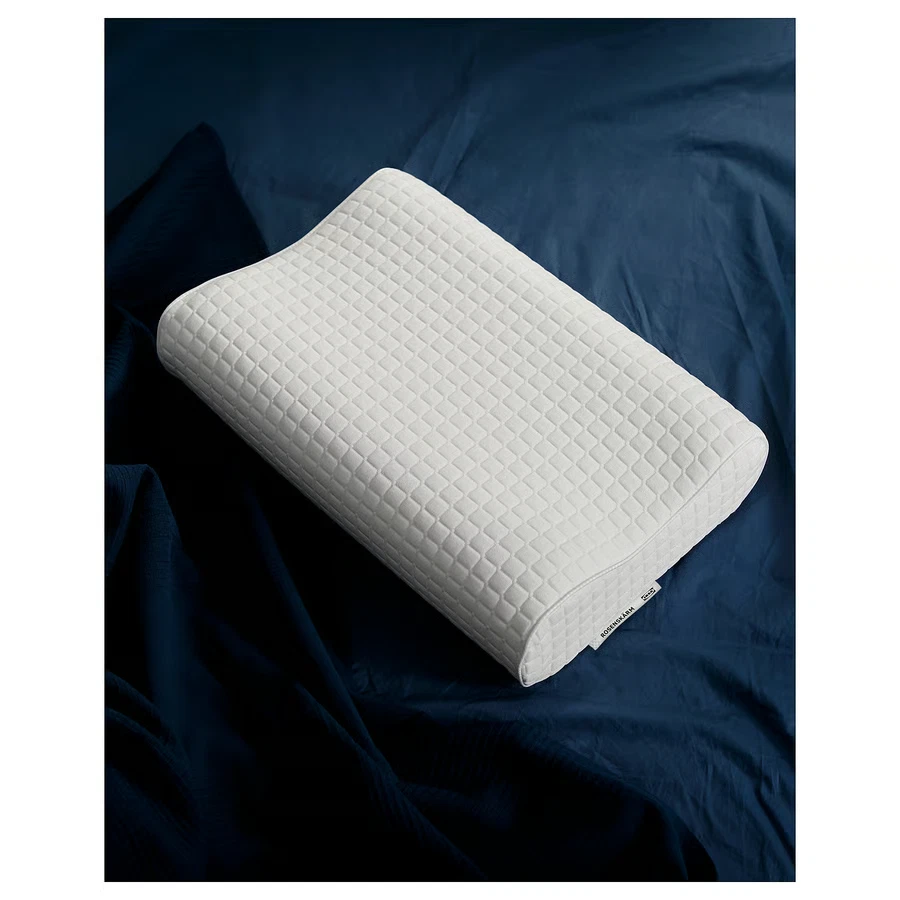 Funda de almohada para almohada ergonómica IKEA ROSENSKÄRM Foto 3 de 3