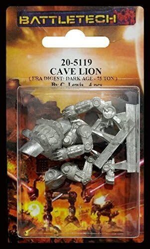 Миниатюры Battletech - Пещерный лев - 20-5119 от Iron Wind Metals