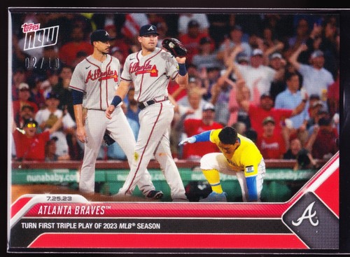 2023 Topps Now 616 ATLANTA BRAVES™