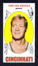 1969-70 Topps #79 Tom Van Arsdale CINCINNATI ROYALS Rookie Card ~ NM