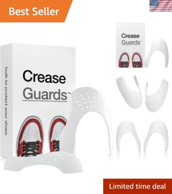 Lightweight Adjustable Crease Protectors for Jordans & Dunks - Total 2 Pairs
