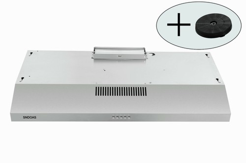 24/30 inch Under Cabinet Range Hood 230CFM Stainless Steel 3 Speed Kitchen Vent - Picture 3 of 44