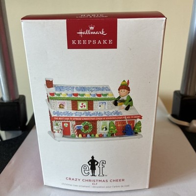 ELF CRAZY CHRISTMAS CHEER HALLMARK 2023 MAGIC KEEPSAKE LIGHT SOUND BUDDY O
