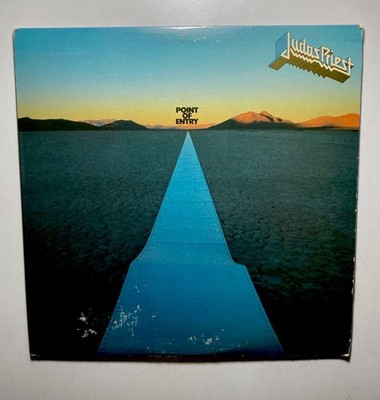 JUDAS PRIEST  Point Of Entry  1981 PROMO Vinyl LP Columbia FC 37052