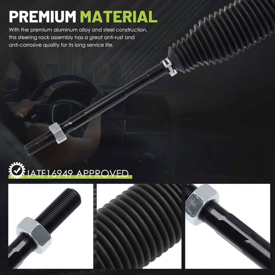 Power Steering Rack and Pinion Assembly For 2006-2010 Dodge Ram 1500 2500 3500 Foto 2 de 4