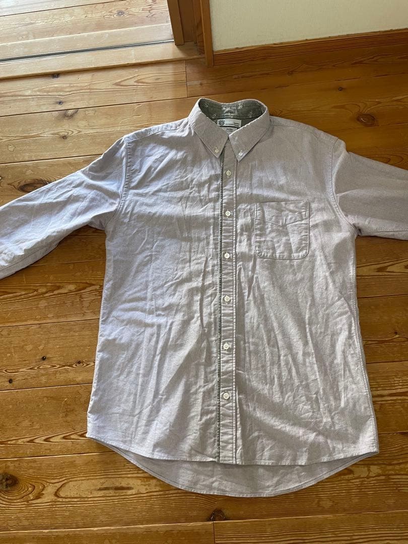 visvim Light Purple Cotton Button Down Shirt Size… - image 1