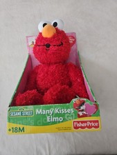 Fisher Price Sesame Street Many Kisses ELMO Talking Blows Kisses Brand NEW