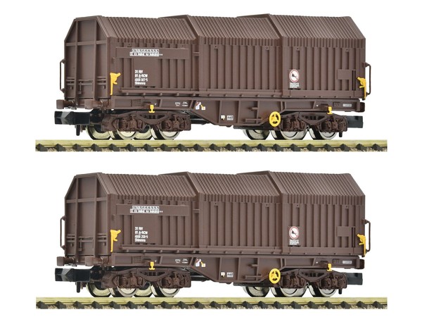Fleischmann 6660075 - GüTerwagen Set Teleskophaubenwagen Rcw ÖBb Ep.Vi 2-Teilig-image