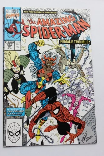 The Amazing Spider-Man #340 (1990) Spider-Man [Key Issue] NM