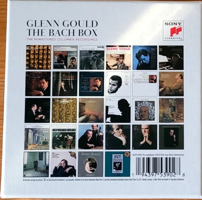 Glenn Gould The Bach Box - The Remastered Columbia Recordings - Image 3 of 4