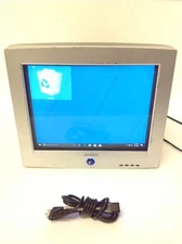 Vintage EMachines eView 17F3 17'' Computer Color Monitor Retro Gaming, WORKING