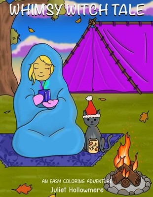 Whimsy Witch Tale: An Easy Coloring Adventure for Adults and Teens featuring bol