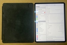 Apple iPad Pro 12.9" 5th Gen. 256GB - Gray Unlocked A2379 - CRACKED SCREEN