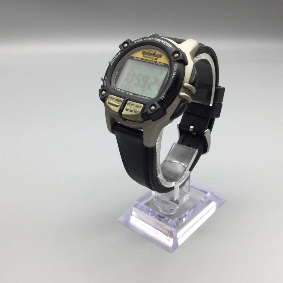 Vintage Timex Ironman Jocko Willink Watch Men 46mm 100 Lap 2004 100M New Battery - image 4 of 4