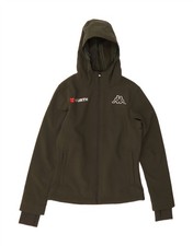 KAPPA Mens Zip Hoodie Sweater Medium Khaki Po...