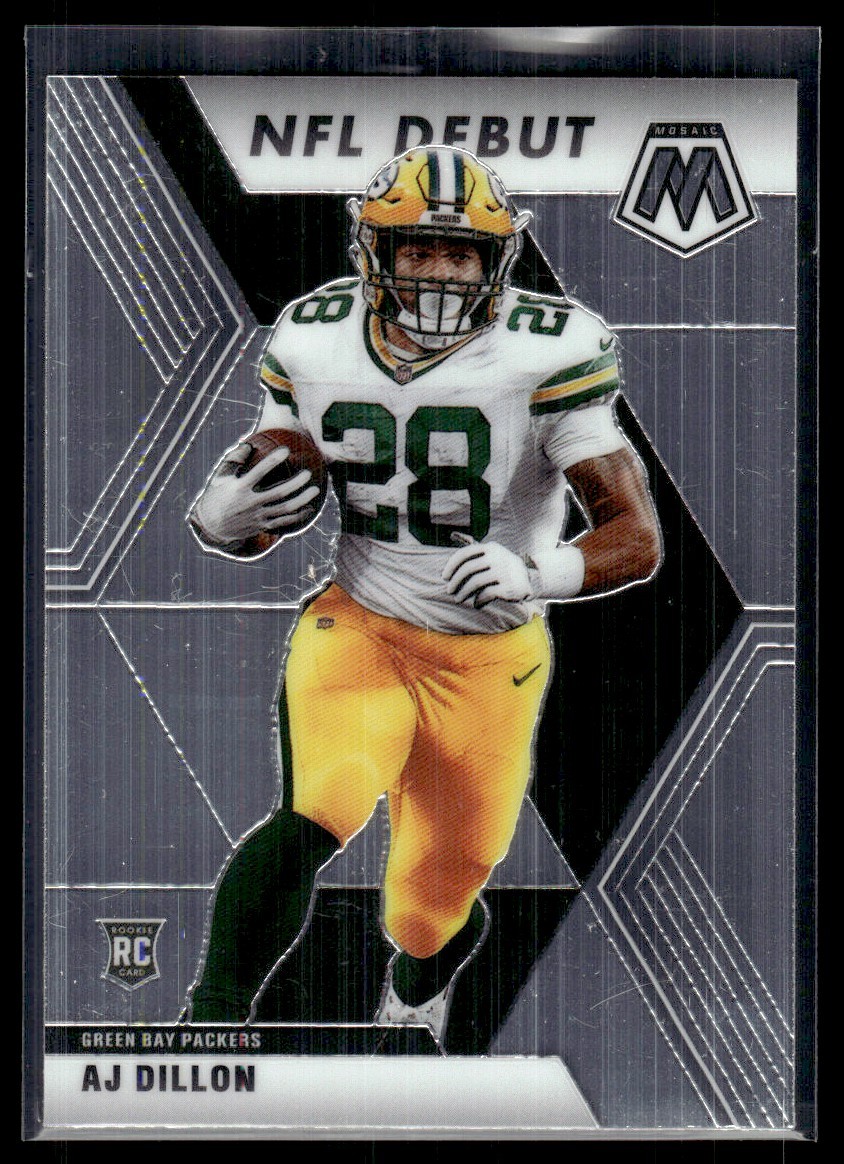 2020 Panini Mosaic AJ Dillon Rookie Green Bay Packers #279