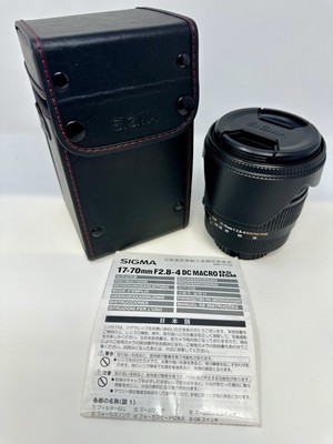 Sigma DC 17-70mm F/2.8-4 MACRO OS HSM  for Sigma AF  (35)