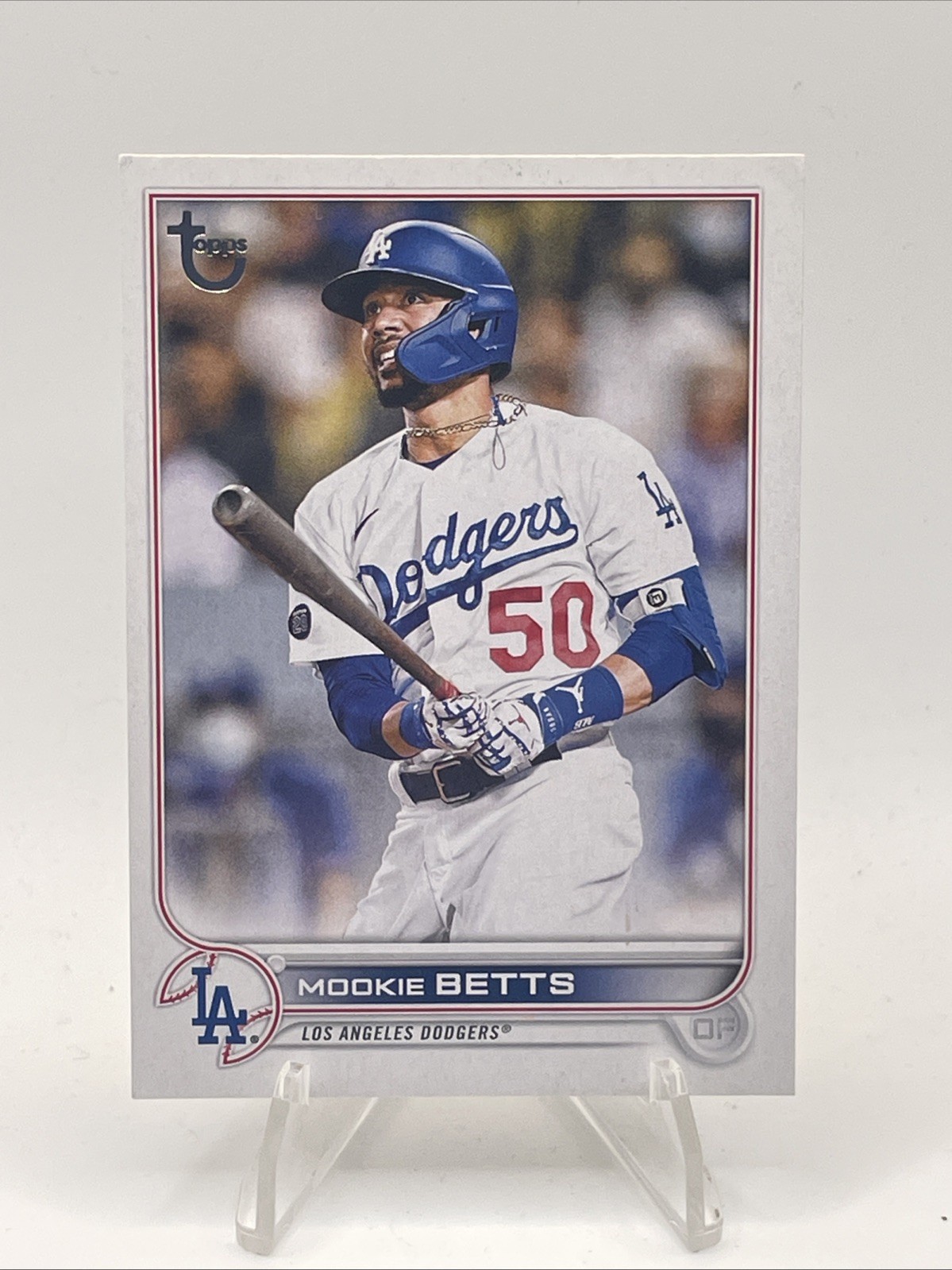 2022 Topps Series 1 Mookie Betts Vintage Stock /99 Dodgers #50