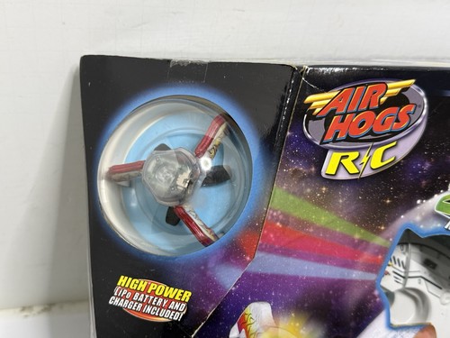New Air Hogs RC Zipper Micro Sized Indoor Flying Light Up UFO NIB - Picture 2 of 11