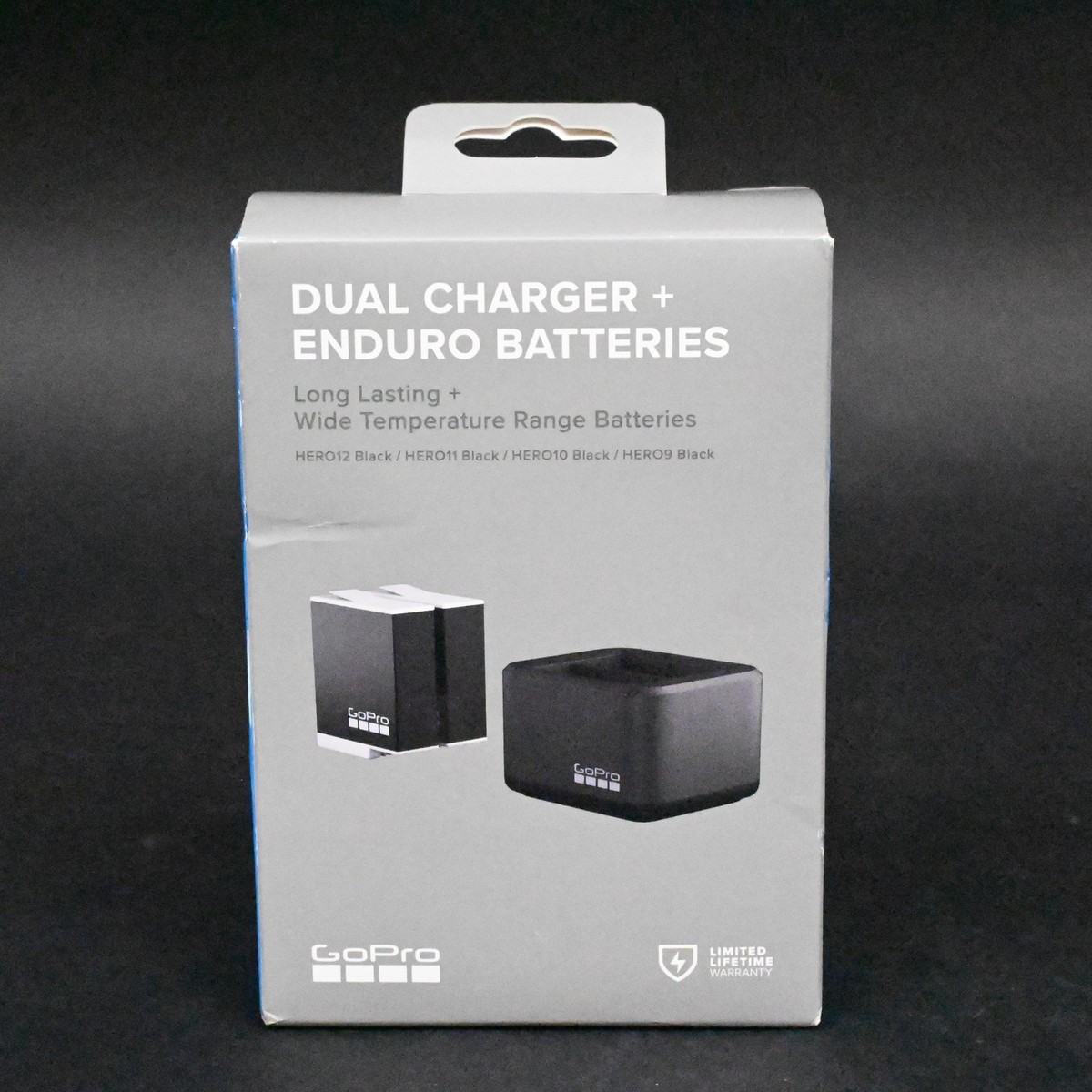 GoPro Dual Battery Charger + 2 Enduro Batteries - Official GoPro