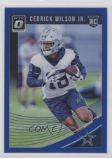 2018 Donruss Optic Rookies Blue Prizm 95/149 Cedrick Wilson Jr #116 dq2