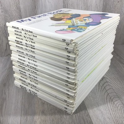 My First Steps to Reading Series Books Moncure HB Lot Complete Set  A~Z