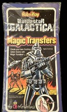 Vtg  78 Battlestar Galactica Rub n Play Magic...