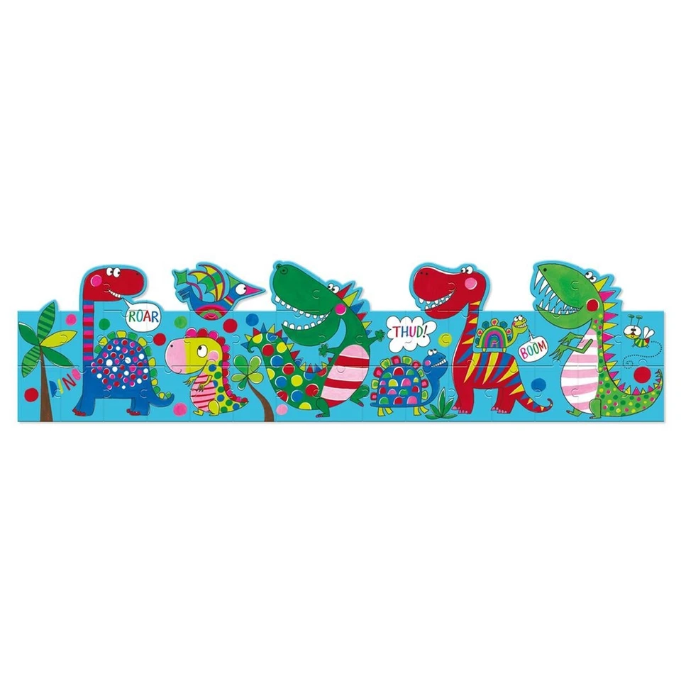 Rachel Ellen Dinosaur Design 36 Piece Jigsaw Puzzle Christmas Stocking Filler