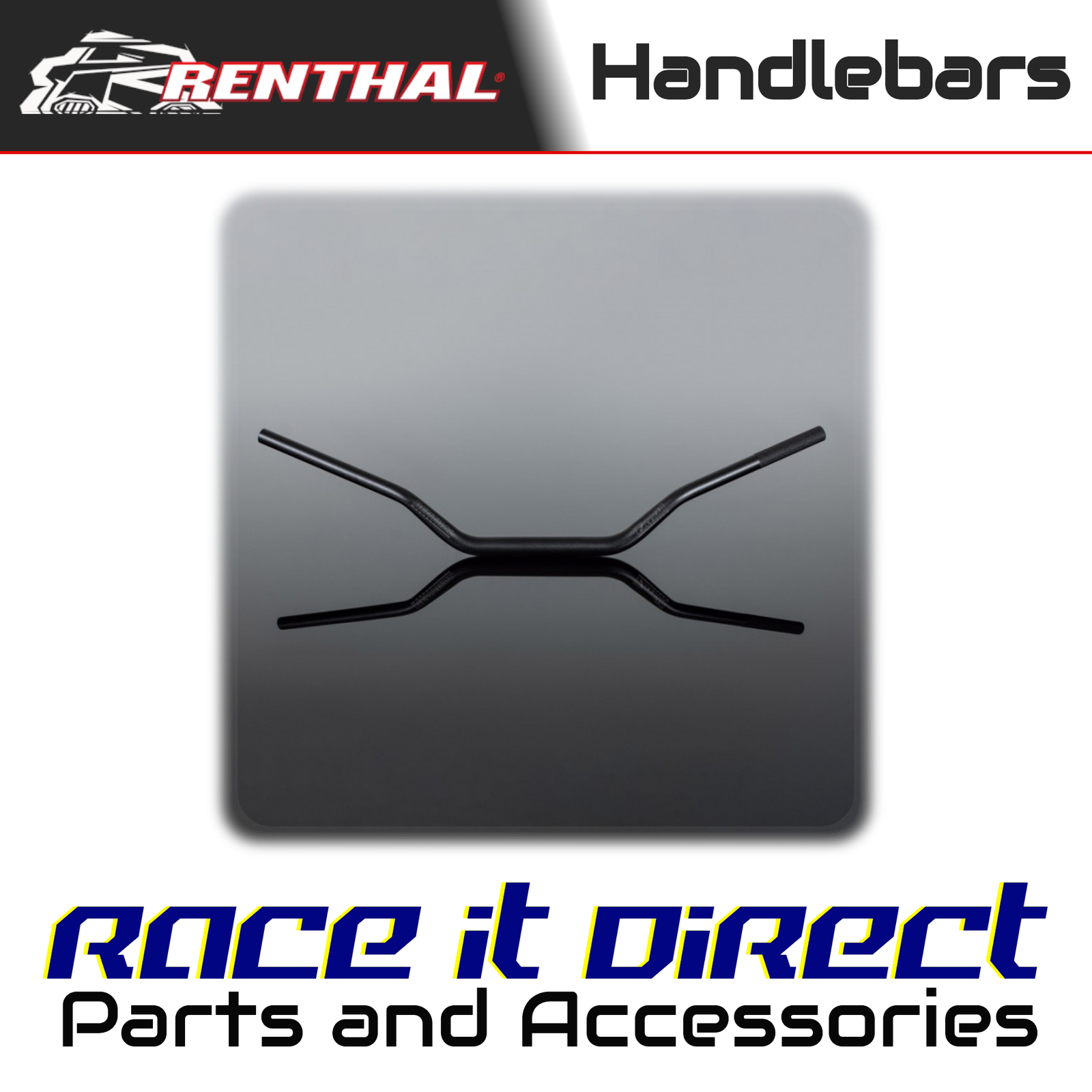 Handlebar for HUSQVARNA Svartpilen 801 & L 2024-2025 Bar Only Black Renthal
