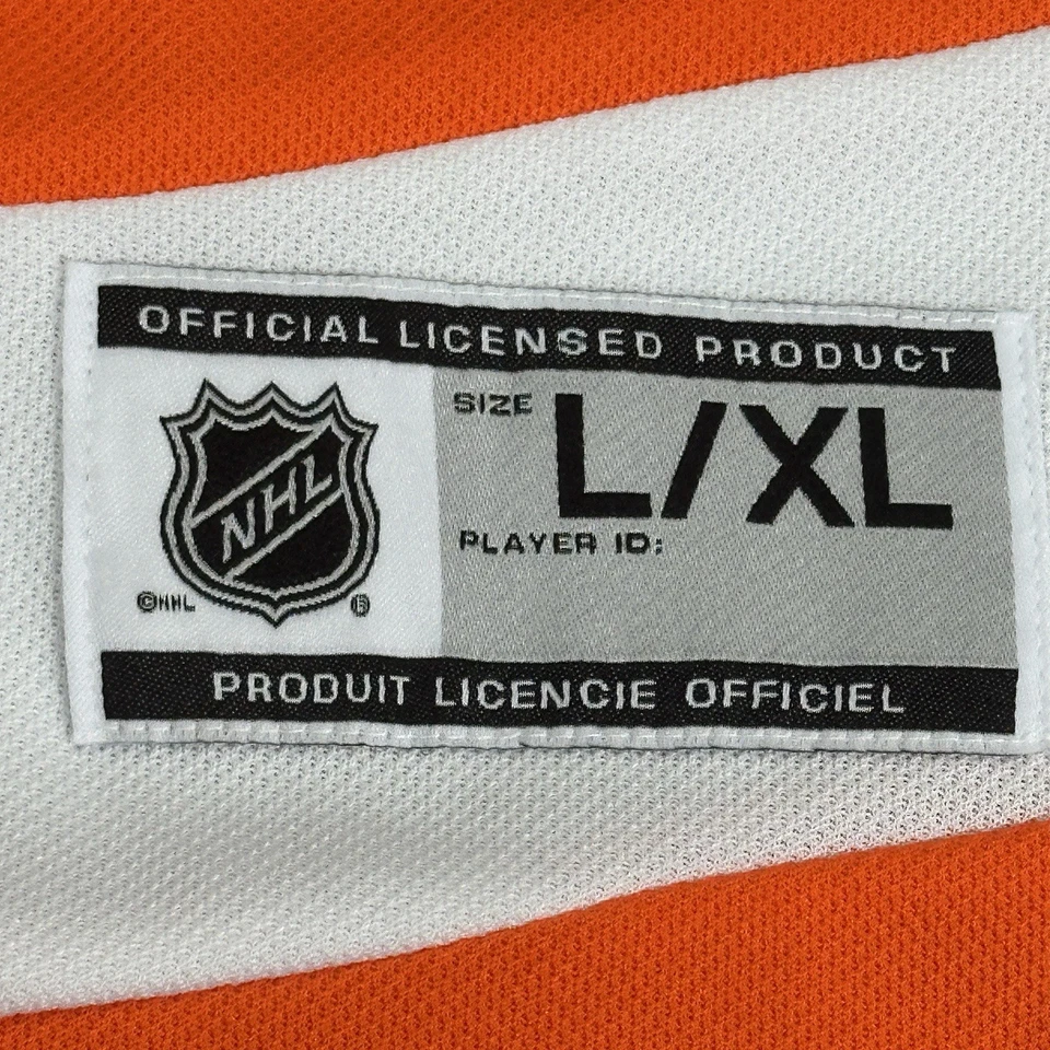 Camiseta deportiva de hockey grande Reebok NHL Claude Giroux Philadelphia Flyers YOUTH L/XL Foto 4 de 4