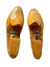 Vintage Wooden Shoe Trees Adjustable Shoe Stretchers Made in USA