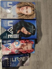 Image of Schwarzkopf Live Permanent Hair Colour And Drops ,blond,dark Green,pink,purple