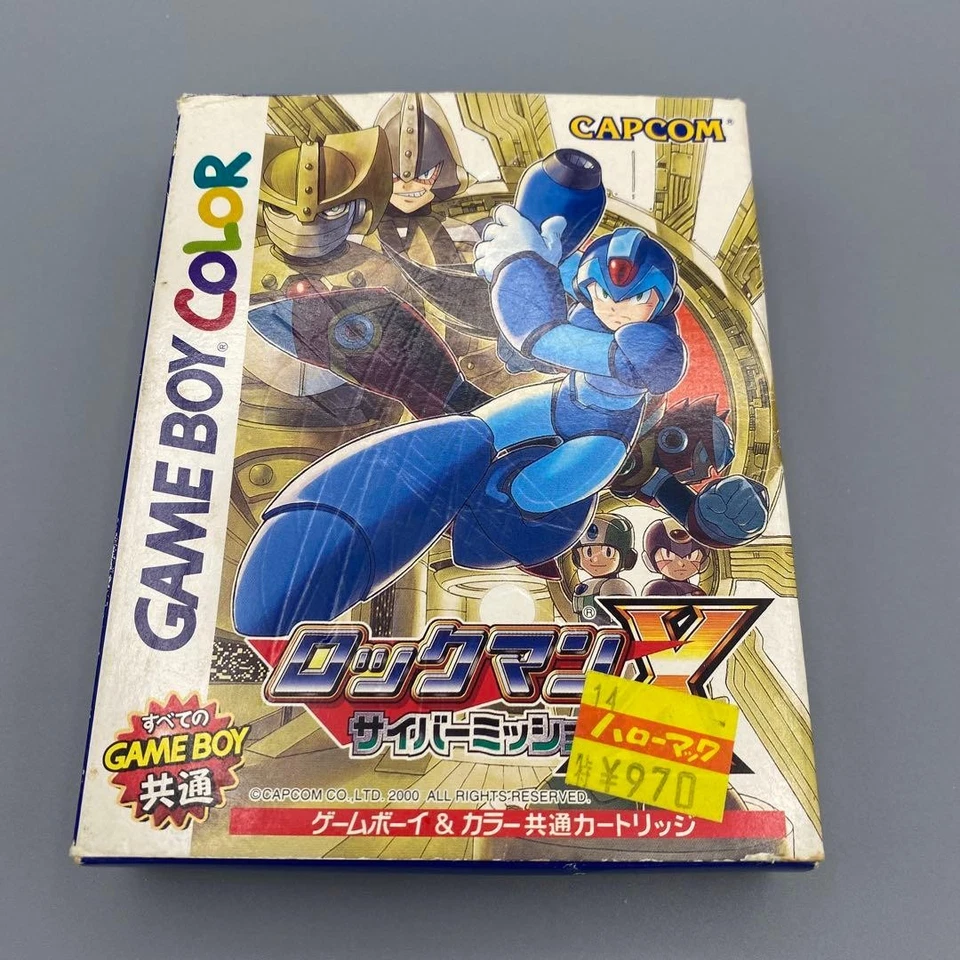 Capcom Mega Man X Cyber Mission Game Boy Color with Box Manual Included Japan - Image 2 of 4