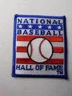 NATIONAL BASEBALL HALL OF FAME  PATCH COOPERSTOWN NY SPORTS HISTORY