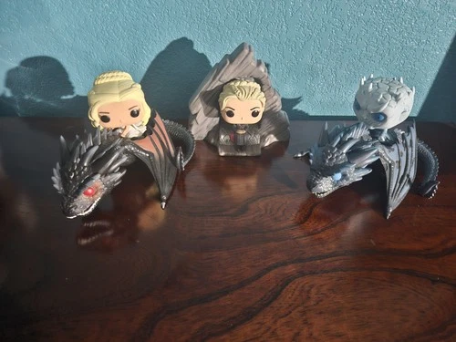 Funko Pop! Game of Thrones Daenerys, Night King Figure Set Loose