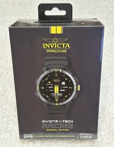 Invicta I-Tech 11 Racing Special Edition Smartwatch GPS Bluetooth Black Silicone