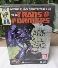 Transformers 40th Anniversary Shockwave Generations Comic Book Edition NEW