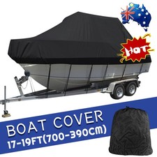 Heavy-Duty Marine Grade 17ft-19ft / 5.2m-5.8m Trailerable Jumbo Boat Cover AUS