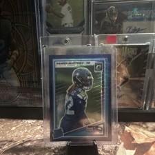 2025 Panini Donruss Optic Damien Martinez Rated Rookie #298 Seattle Seahawks