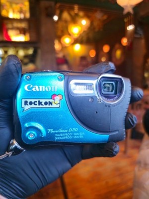   Canon PowerShot D20 Waterproof Digital Camera    12.1MP   |NO CHARGER|