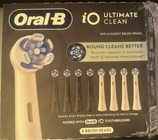 Oral-B iO Series Electric Toothbrush Replacement Brush Heads Ultimate Clean, 8ct