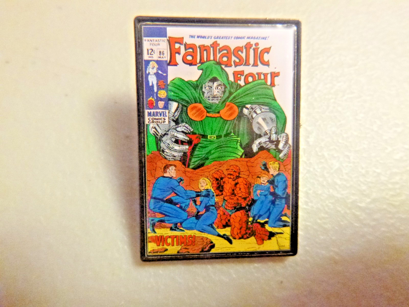 Marvel/ Salesone Fantastic Four Comic Book Cover Blind Box Pin - The Victims