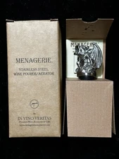 Menagerie - Medieval Collection - Stainless Steel Wine Pourer - Gargoyle #104