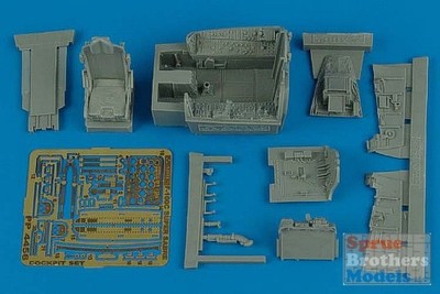 ARS4456 1:48 Aires F-100C Super Sabre Cockpit Set (TRP kit) #4456