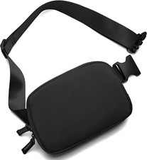 Belt Bag for Women Two-Way Zipper Fanny Pack Crossbody Bags for Women Fashion Wa