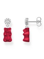 Thomas Sabo H2330-052-10 Ohrstecker Mit Roten GoldbäRen Silber Damen